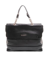 BRACCIALINI SANDRA Schultertasche, Leder Schwarz - Damentaschen - 1