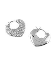 GUESS CRAZY IN LOVE Stahlohrringe SILBER - Ohrringe - 1