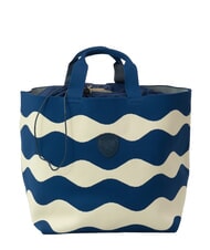 BLAUER KNITTED Handtasche mit Schulterriemen - Damentaschen