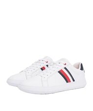 TOMMY HILFIGER ESSENTIAL LEATHER Ledersneakers Wei&szlig; - Herrenschuhe - 1