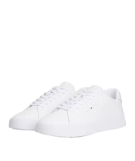 TOMMY HILFIGER TH Ledersneakers Wei&szlig; - Herrenschuhe - 1