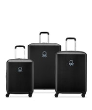 BENETTON By DELSEY UCB HARD Kabinen- + Mittel- + Gro&szlig;wagen-Set - Trolleyset