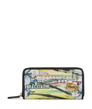 BRACCIALINI CARTOLINE Gro&szlig;e Geldb&ouml;rse mit Rei&szlig;verschluss multi - Brieftaschen Damen - 1