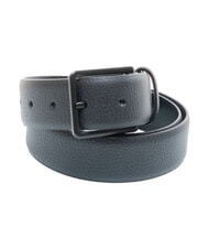 CALVIN KLEIN WARMTH BUCKLE Lederg&uuml;rtel schwarz/mattschwarz - G&uuml;rtel - 1