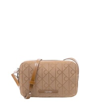 CALVIN KLEIN EMBLEM AOP Mini-Schultertasche Maisstroh/tbd aop jqd - Damentaschen - 1