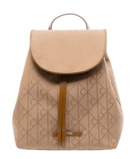 CALVIN KLEIN EMBLEM AOP Rucksack mit Innentasche Maisstroh/tbd aop jqd - Damentaschen - 1