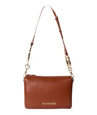 LOVE MOSCHINO JEWEL Umh&auml;ngetasche Kastanie - Damentaschen - 1
