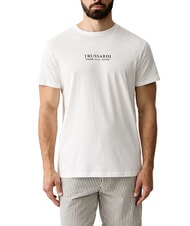 TRUSSARDI BASIC Kurz&auml;rmeliges Baumwoll-T-Shirt - Herren-T-Shirts