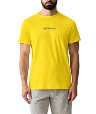 TRUSSARDI BASIC Kurz&auml;rmeliges Baumwoll-T-Shirt - Herren-T-Shirts