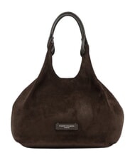 GIANNI CHIARINI DUA Schultertasche mit Schulterriemen, aus Leder Mokka - Damentaschen - 1
