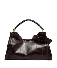 GIANNI CHIARINI AURORA Handtasche mit Schulterriemen aus Leder antiker Rubin - Damentaschen - 1