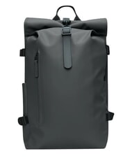 RAINS ROLLTOP RUCKSACK Rucksack Dunkelgrau - Rucks&auml;cke f&uuml;r Schule &amp; Freizeit - 1