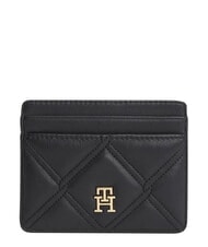 TOMMY HILFIGER TH FEMININE Flacher Kartenhalter Schwarz - Brieftaschen Damen - 1