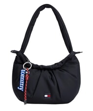 TOMMY HILFIGER TJW ICON Weiche Schultertasche Schwarz - Damentaschen - 1