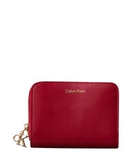 CALVIN KLEIN HARDWARE MONOGRAM Ledergeldb&ouml;rse - Brieftaschen Damen