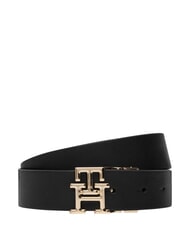 TOMMY HILFIGER TH LOGO Doppelseitiger Lederg&uuml;rtel - G&uuml;rtel