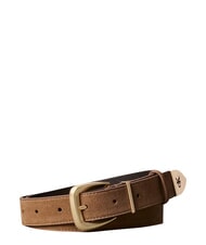 CALVIN KLEIN HW END TIP Wildlederg&uuml;rtel - G&uuml;rtel
