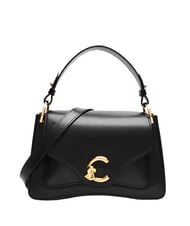 COCCINELLE C-ME CALF Handtasche mit Schulterriemen Schwarz - Damentaschen - 1