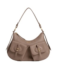COCCINELLE MAVERY POCKET Schultertasche, Leder warmes Taupe - Damentaschen - 1