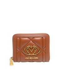 LOVE MOSCHINO EMBOSSED Kleine Geldb&ouml;rse mit Rei&szlig;verschluss - Brieftaschen Damen