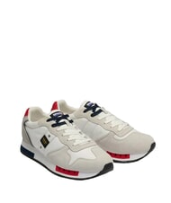 BLAUER QUEENS Turnschuhe wei&szlig;/rot/marineblau - Herrenschuhe - 1