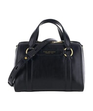 THE BRIDGE LAURA Ledertasche mit Schulterriemen Schwarzes Gold - Damentaschen - 1