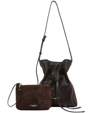 GIANNI CHIARINI SIENNA Schultertasche aus Leder ausgedr&uuml;ckt - Damentaschen - 1
