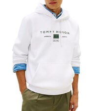 TOMMY HILFIGER TH Kapuzenpullover Wei&szlig; - Sweatshirts Herren - 1