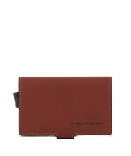 PIQUADRO BLACK SQUARE Kartenhalter aus Leder - Brieftaschen Herren