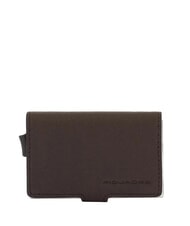 PIQUADRO BLACK SQUARE Kartenhalter aus Leder MORO - Brieftaschen Herren - 1