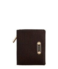 BORBONESE B-CLUB Kompaktes Portemonnaie Schokolade - Brieftaschen Damen - 1