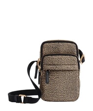 BORBONESE B-CLUB Mini-Tasche, Handyhalter op / natu - Damentaschen - 1