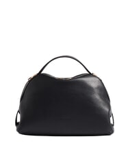 BORBONESE SEXY Handtasche mit Schulterriemen aus Leder Schwarz - Damentaschen - 1