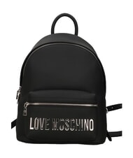 LOVE MOSCHINO BOLD LOVE Rucksack mit Vordertasche Schwarz - Damentaschen - 1