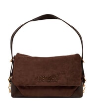 LOVE MOSCHINO SIGNATURE ZIP Schultertasche, verstellbar braun/braun - Damentaschen - 1