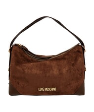 LOVE MOSCHINO SIGNATURE ZIP Schultertasche, verstellbar braun/braun - Damentaschen - 1