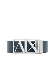ARMANI EXCHANGE A|X Doppelseitiger G&uuml;rtel Marineblau/Dunkelbraun - G&uuml;rtel - 1