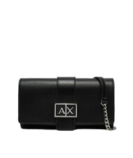 ARMANI EXCHANGE A|X Geldb&ouml;rse / Umh&auml;ngetasche Schwarz - Brieftaschen Damen - 1