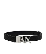 ARMANI EXCHANGE A|X Wendbarer und verstellbarer G&uuml;rtel Schwarz - G&uuml;rtel - 1