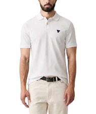 GUESS BASIC Poloshirt aus Baumwolle purwei&szlig; - Herren-Polo-Shirts/Herren-Polo-Shirt/Herrenpoloshirt/Herrenpoloshirts - 1