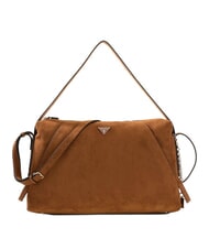 GUESS DEVON Schultertasche mit Schultergurt COGNAC - Damentaschen - 1