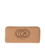 GUESS ISOLA Rei&szlig;verschluss-Geldb&ouml;rse BEIGE - Brieftaschen Damen - 1