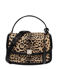 GUESS AUDREY                                   Handtasche mit Schulterriemen aus Leder Leopard - Damentaschen - 1