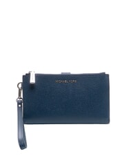 MICHAEL KORS ADELE Ledergeldb&ouml;rse Marine - Brieftaschen Damen - 1