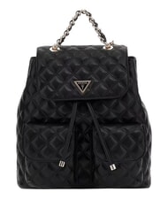 GUESS GIULLY 2 Rucksack mit Vordertaschen SCHWARZ - Damentaschen - 1