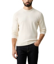 GUESS MASON PRINTED Rundhalspullover modulares Eis - Herrenpullover - 1