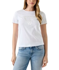 GUESS NEW BASIC Kurzarm-T-Shirt aus reiner Baumwolle - T-Shirts und Tops f&uuml;r Damen