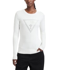 GUESS KATIE Rundhalsausschnitt, eng anliegender Pullover - Damenpullover