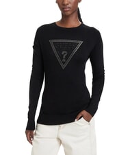 GUESS KATIE Rundhalsausschnitt, eng anliegender Pullover - Damenpullover