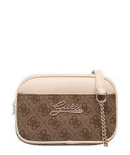 GUESS GIRL MINI ME Mini-Schultertasche 4g aop beige wei&szlig; - Damentaschen - 1